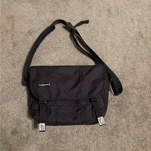 Timbuk2 Black Classic Messenger Bag with Adjustable Strap